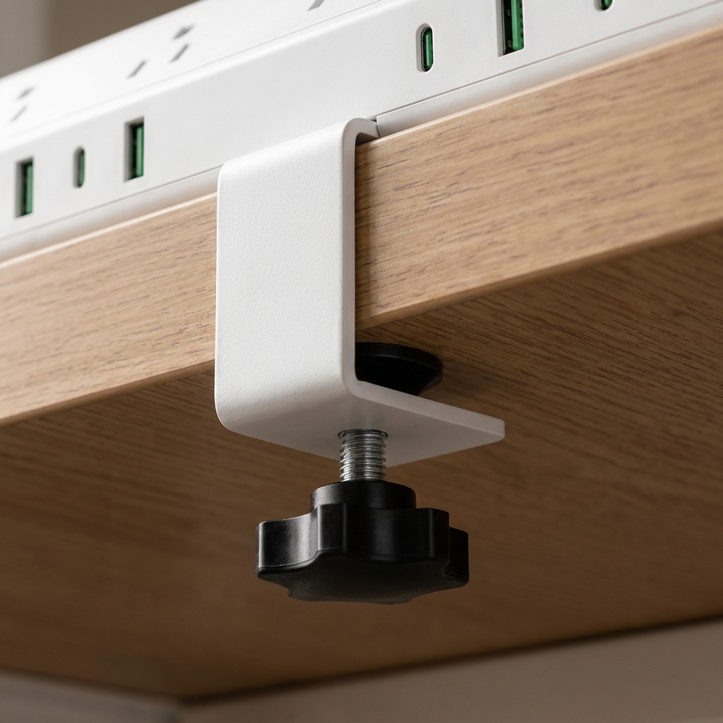 Deskora Pro — Clamp-On Desk Power Station